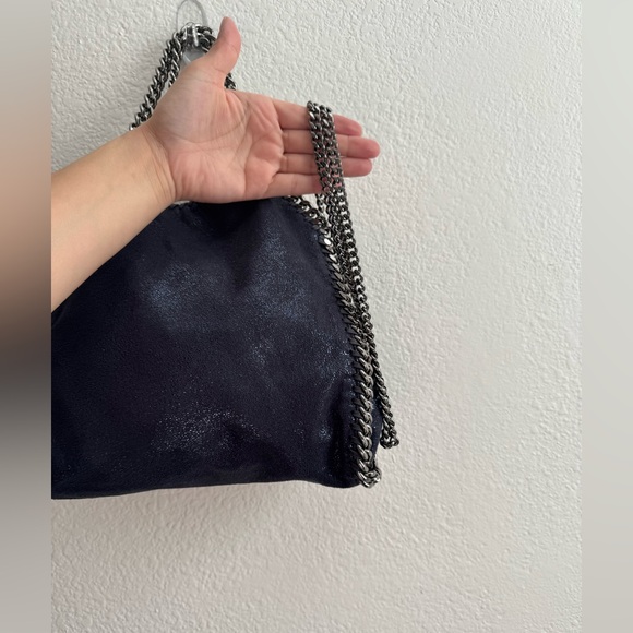 Stella McCartney Ink Navy Blue Falabella Bag - Picture 12 of 15